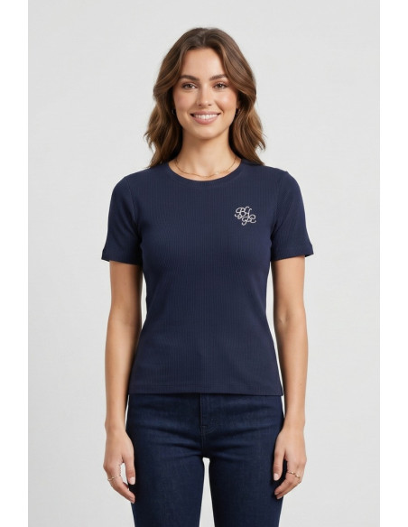 Beverly Hills Polo Club t-shirt in maglia di cotone TS550063 [97e3637d]