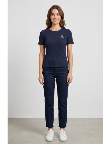 Beverly Hills Polo Club t-shirt in maglia di cotone TS550063 [f9d8e174]