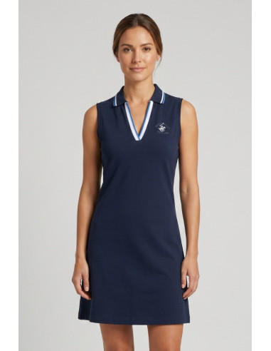 Beverly Hills Polo Club abito senza maniche in cotone stretch ABP550145 [e7cb1ffd]