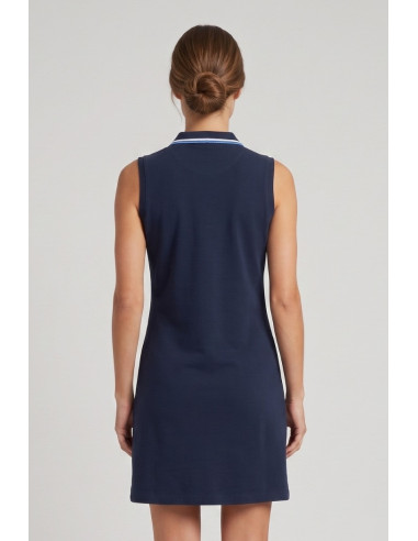 Beverly Hills Polo Club abito senza maniche in cotone stretch ABP550145 [50d6def9]