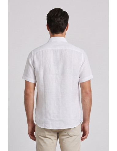 North Sails camicia mezza manica in lino 664439 [1e668d07]