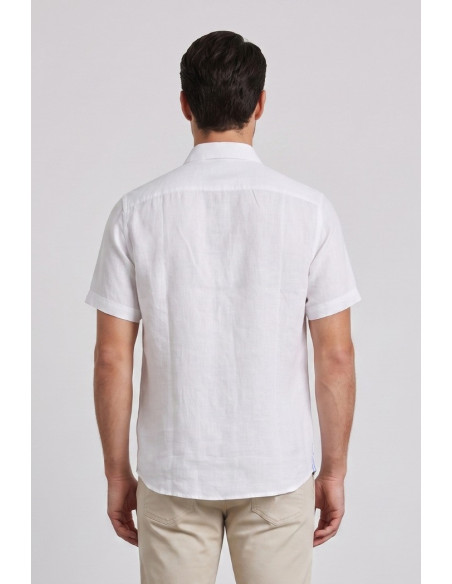 North Sails camicia mezza manica in lino 664439 [1e668d07]
