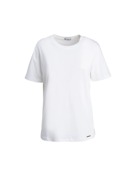 Influencer t-shirt girocollo in jersey stretch 05G0554 [c325f002]