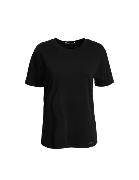 Influencer t-shirt girocollo in jersey stretch 05G0554 [5f3a898a]