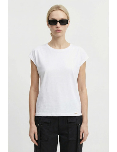 Influencer t-shirt in jersey con maniche ad alette 05G0555 [675edc0a]