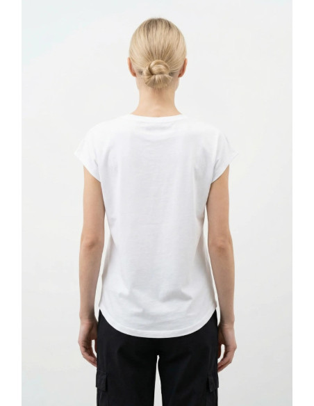 Influencer t-shirt in jersey con maniche ad alette 05G0555 [be789f07]