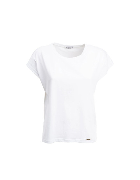 Influencer t-shirt in jersey con maniche ad alette 05G0555 [0c35191d]