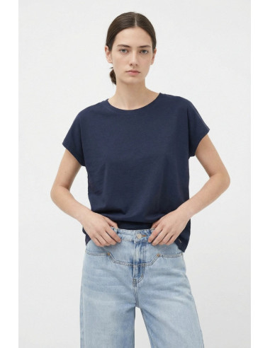 Influencer t-shirt in jersey con maniche ad alette 05G0555 [fc40660c]