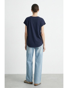 Influencer t-shirt in jersey con maniche ad alette 05G0555 [fc40660c] 2