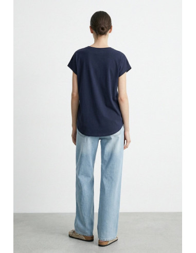Influencer t-shirt in jersey con maniche ad alette 05G0555 [25662501]