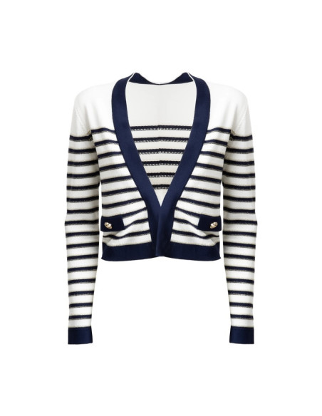 Influencer cardigan a righe 05J7384 [d02c3229]