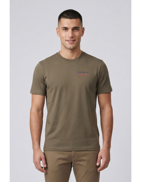 Blauer t-shirt in cotone Bosworth 26sbluh02285-007480 [173c0b54]