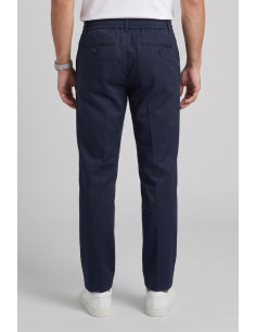 Moro pantalaccio in misto cotone stretch con pinces MES2681 [b54b7ebe] 2