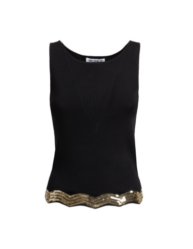 Influencer top aderente in maglia con paillettes 05J7764 [4e52dec5]