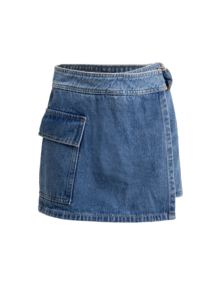 Influencer bermuda a portafoglio in denim 05P131 [e09e5a1f]