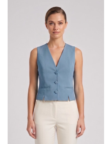 Maidoma gilet in tessuto stretch con spacchetti PE26F448/GL2144 [623156c4]