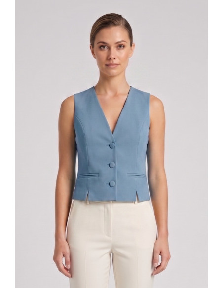 Maidoma gilet in tessuto stretch con spacchetti PE26F448/GL2144 [623156c4]