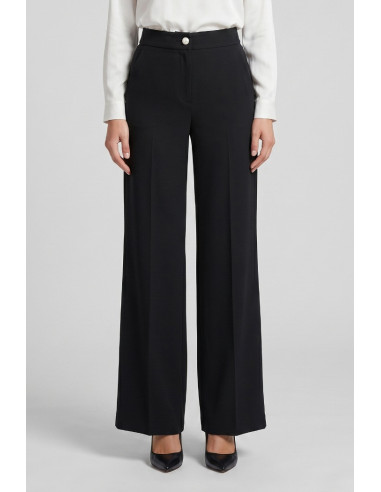 PDK pantalone wide leg in tessuto stretch 057020 [28fe2572]