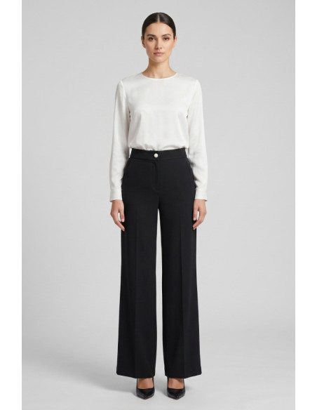 PDK pantalone wide leg in tessuto stretch 057020 [46c5a77b]