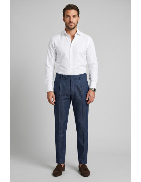 Moro jeans chino in tela di denim MEJ2667 [0602d300]