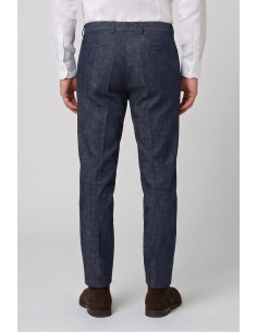Moro jeans chino in tela di denim di cotone MEJ2665 [c070c991] 2