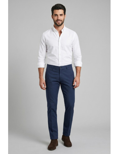 Moro pantalone chino in cotone stretch ME2653 [6f87ba0c]
