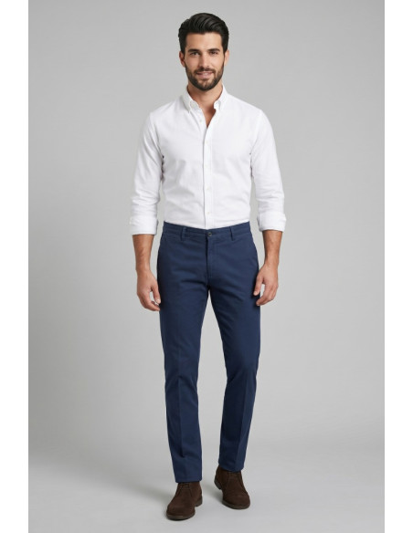 Moro pantalone chino in cotone stretch ME2653 [6f87ba0c]