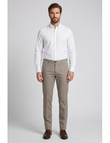 Moro pantalone chino in cotone stretch ME2653 [dcde897a]