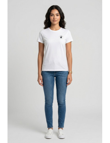 Beverly Hills Polo Club t-shirt in maglia di cotone TS516513 [ca8fc3ea]
