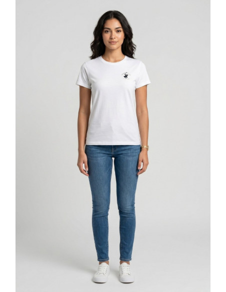 Beverly Hills Polo Club t-shirt in maglia di cotone TS516513 [ca8fc3ea]