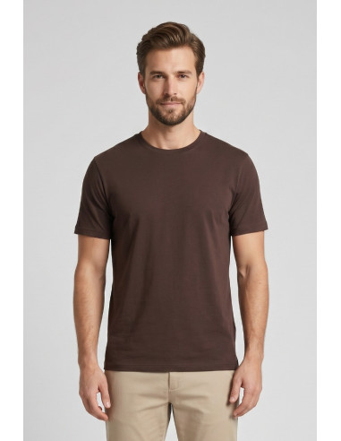 Moro t-shirt girocollo in misto cotone MEM600 [ef6fe124]