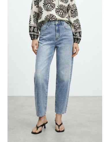 Influencer jeans 5 tasche in denim delavè 05P132 [03e2e725]