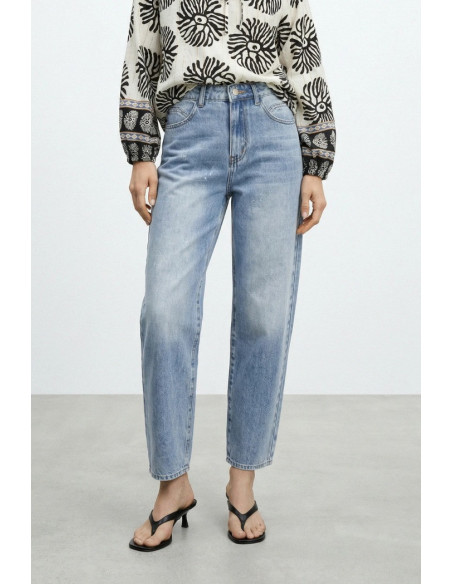 Influencer jeans 5 tasche in denim delavè 05P132 [03e2e725]