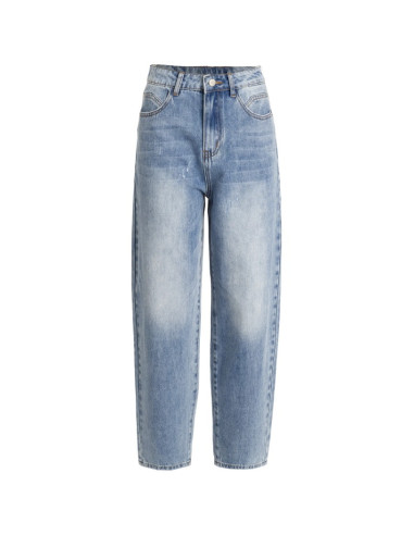 Influencer jeans 5 tasche in denim delavè 05P132 [68892232]