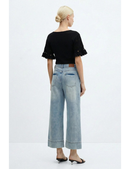 Influencer jeans flare 5 tasche in denim 05P134 [a2c98c33]