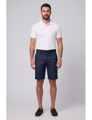 Moro bermuda in misto cotone stretch MEB276 [0a73eb21]