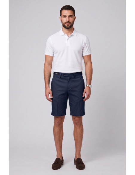 Moro bermuda in misto cotone stretch MEB276 [0a73eb21]