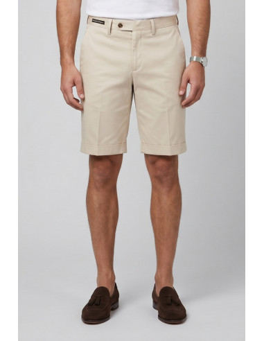 Moro bermuda in misto cotone stretch MEB276 [bd37186b]