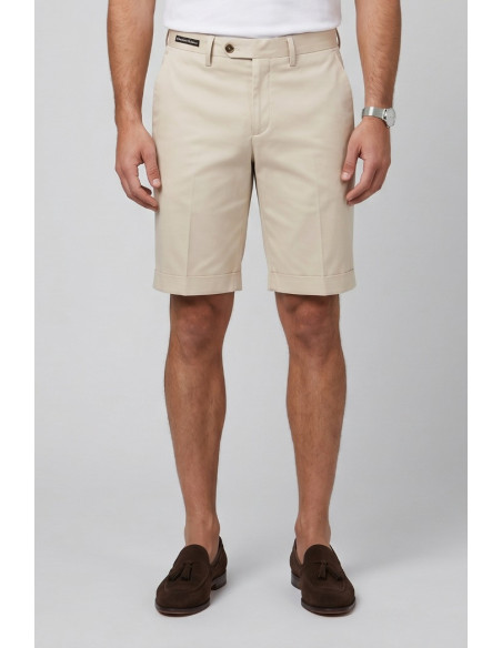 Moro bermuda in misto cotone stretch MEB276 [bd37186b]