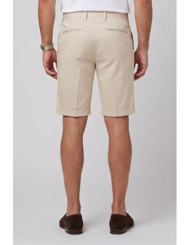 Moro bermuda in misto cotone stretch MEB276 [64115b66]