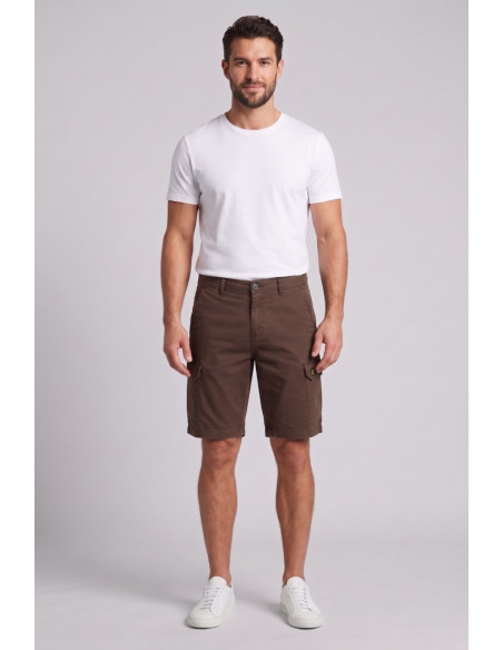 Lyle & Scott bermuda cargo in cotone stretch Wembley SH1816ITA [2b1c67a6]