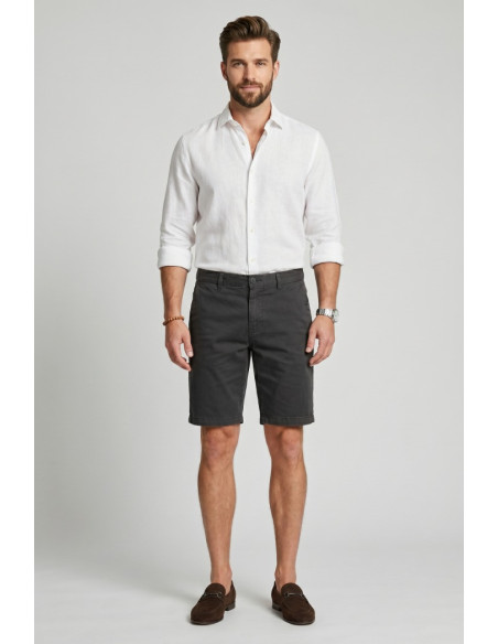 Lyle & Scott bermuda chino in cotone stretch SH1817ITA [b5315d39]