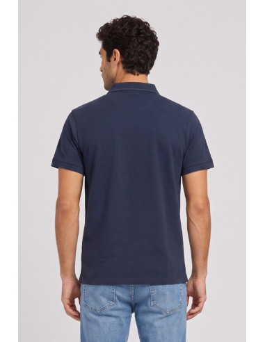 Datch polo in piquet di cotone stretch DM9890 [cd6a2ac4]