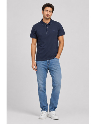 Datch polo in piquet di cotone stretch DM9890 [7a77ebc0]