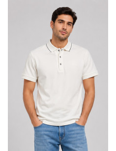 Datch polo in piquet di cotone stretch DM9890 [cd33188a]