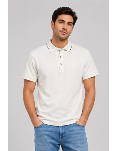Datch polo in piquet di cotone stretch DM9890 [cd33188a]