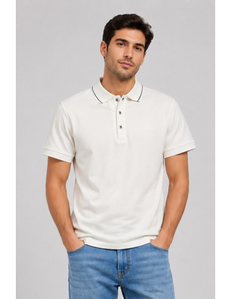 Datch polo in piquet di cotone stretch DM9890 [cd33188a]
