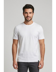 Moro t-shirt girocollo in misto cotone MEM600 [b66d4ccf]