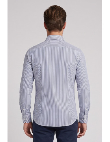 Filippo Gelsi camicia rigata in cotone 120-3F6 [0abf8e1c]