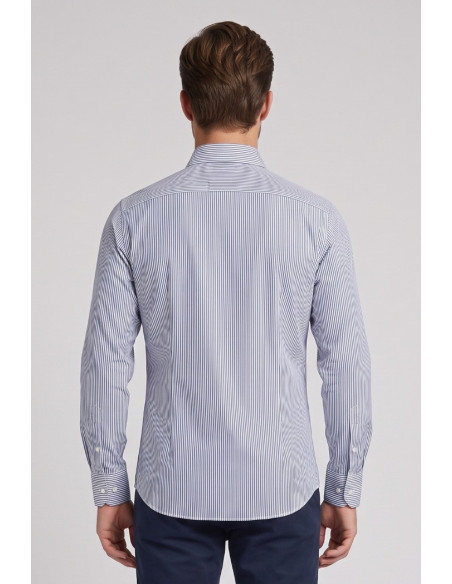 Filippo Gelsi camicia rigata in cotone 120-3F6 [0abf8e1c]